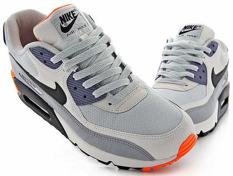 purple orange and white air max